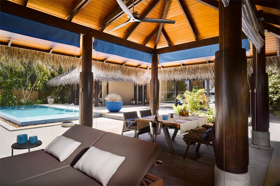 维拉私人岛 - 豪华沙滩泳池别墅图片2 - Velaa Private Island Maldives Deluxe Beach Pool Villa Photo 2