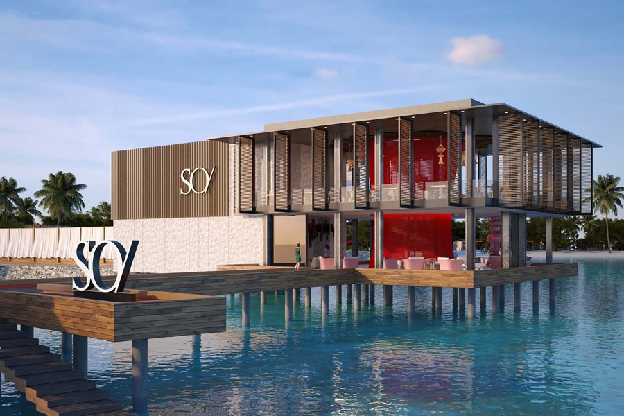 索酒店 So - 接待大厅图片2 - So  Maldives  Arrival Pavilion Photo 2