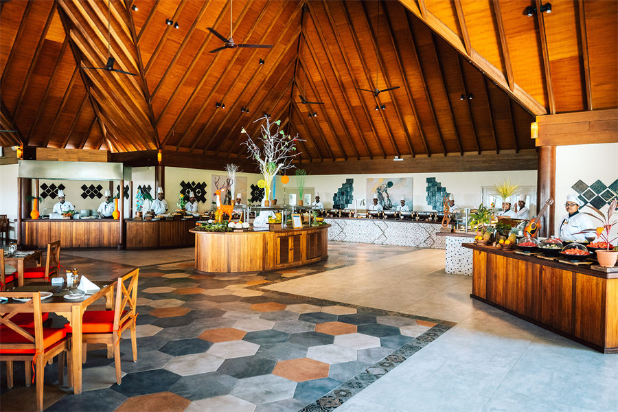瑞提法鲁 - 主餐厅图片2 - Reethi Faru Resort Vakaru Photo 2
