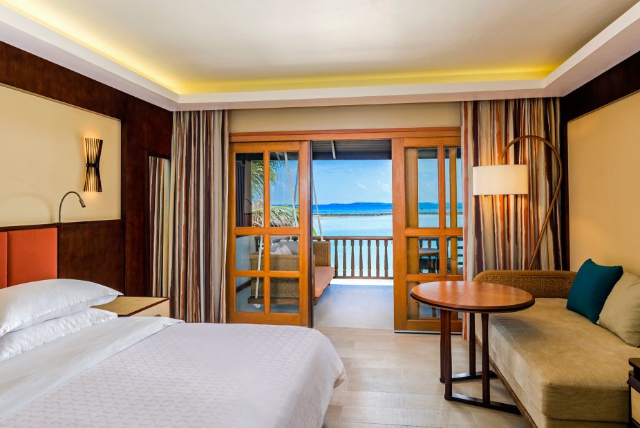 喜来登满月 - 豪华大床客房（岛屿/海滩）图片3 -  Sheraton Full Moon Island Deluxe Guest room Photo 3