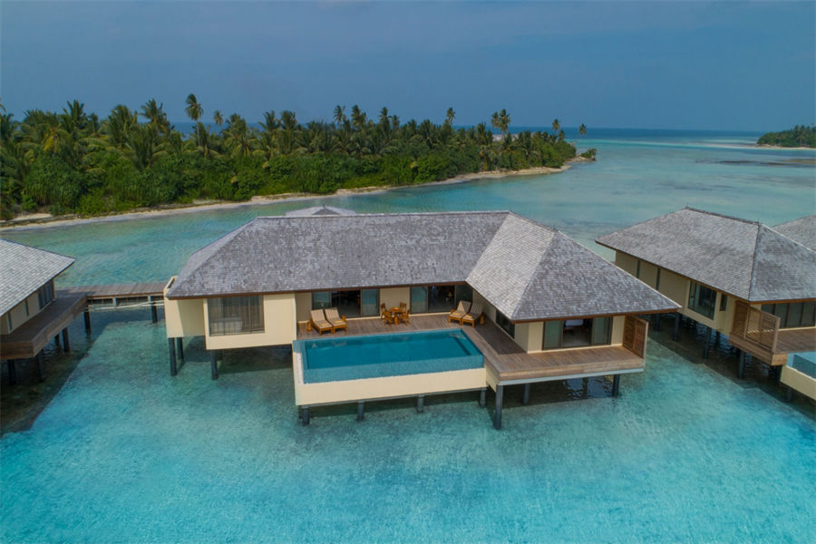 瑞喜敦D - 双卧室水上泳池别墅图片1 -  The Residence Maldives at Dhigurah Sunrise/Sunset 2 Bedroom Water Pool Villa Photo 1