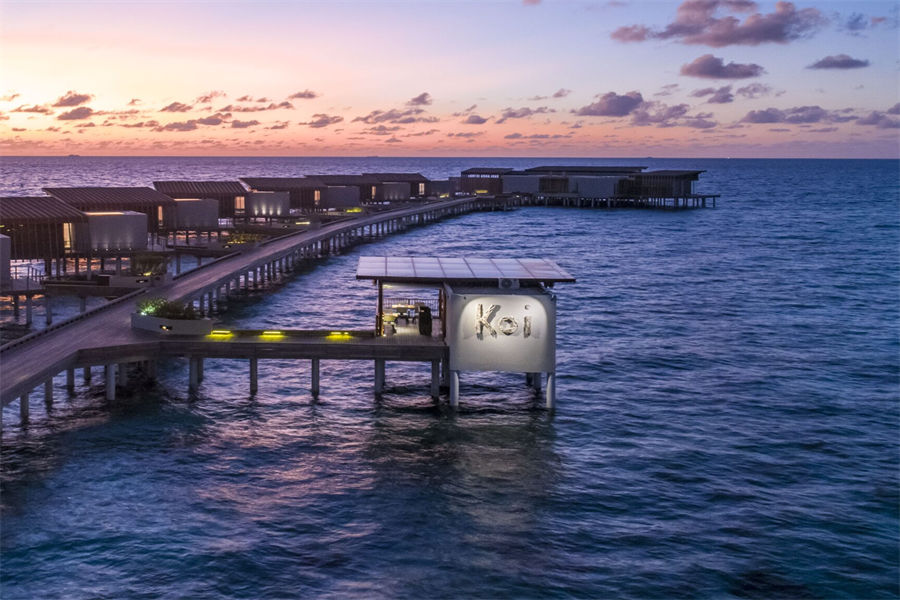 柏悦哈达哈 - 漂流水上餐厅图片3 - Park Hyatt Maldives Hadahaa Koi At The Drift Photo 3