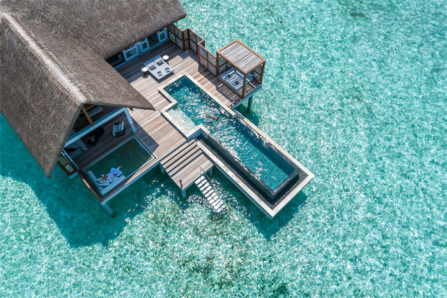 四季兰达吉拉瓦鲁 - 日出/日落家庭水上泳池别墅图片1 - Four Seasons Landaa Giraavaru Sunrise/Sunset Family Water Villa With Pool Photo 1
