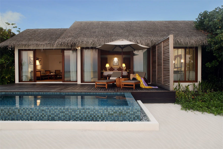 瑞喜敦F - 沙滩泳池别墅图片1 - The Residence Maldives Falhumaafushi Beach Pool Villa Photo 1