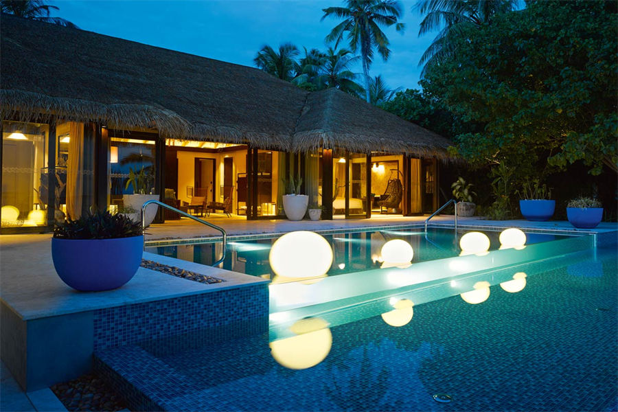 维拉私人岛 - 沙滩泳池屋(双卧室) 图片1 - Velaa Private Island Maldives Beach Pool House Photo 1
