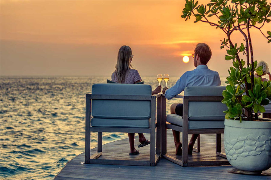 芙拉瓦丽 - 香槟馆图片2 - Hurawalhi Maldives Champagne Pavilion Photo 2
