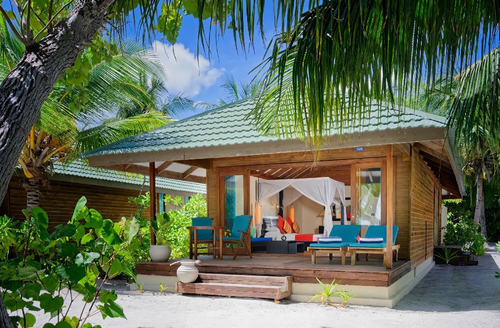 卡娜丽芙岛 - 高级海滩别墅（带漩涡浴缸）图片1 - Canareef Resort Maldives Premium Beach Villa with Whirlpool Photo 1