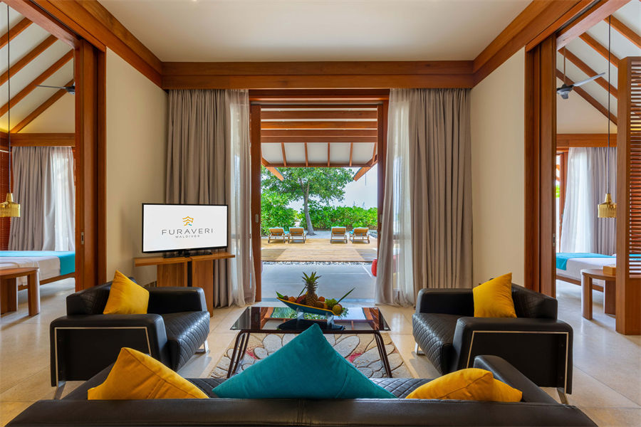 芙拉薇莉 - 双卧私人豪华沙滩住宅图片3 - Furaveri lsland Resort & Spa Private Luxury Beach Residence (Two Bedrooms) Photo 3