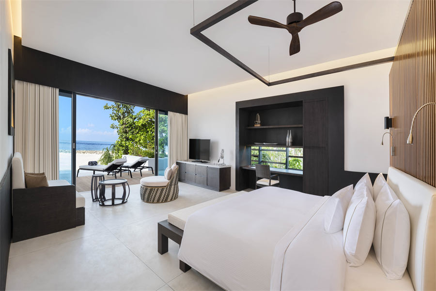 威斯汀 - 天梦海滩泳池官邸图片4 - The Westin Maldives Miriandhoo Resort Heavenly Beach Residence Pool Photo 4