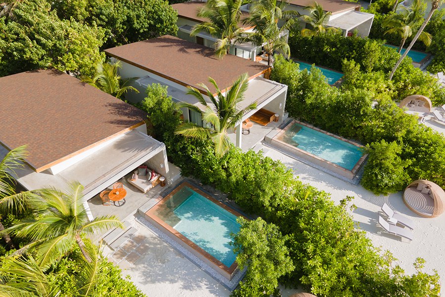 库达薇陵姬丽 - 日落沙滩泳池别墅图片1 - Kuda Villingili  Time and Space Redefined Sunset Beach Villa with Private Pool Photo 1