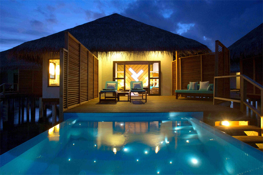 维拉沙鲁 - 水上泳池平房 图片4 - Velassaru Maldives Resort Water Bungalow With Pool Photo 4