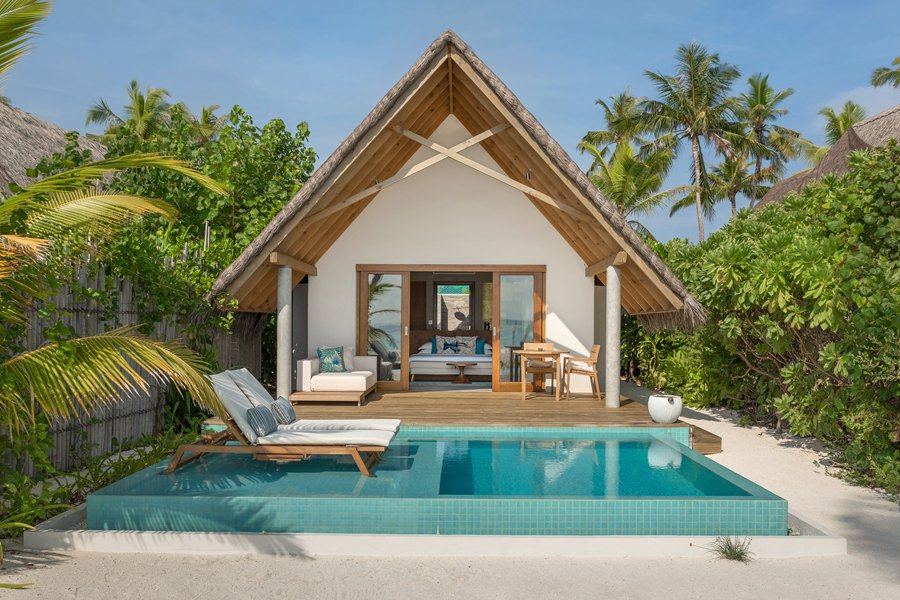 富士法鲁 - 沙滩泳池别墅图片2 - Fushifaru Maldives Beach Villa with Pool Photo 2