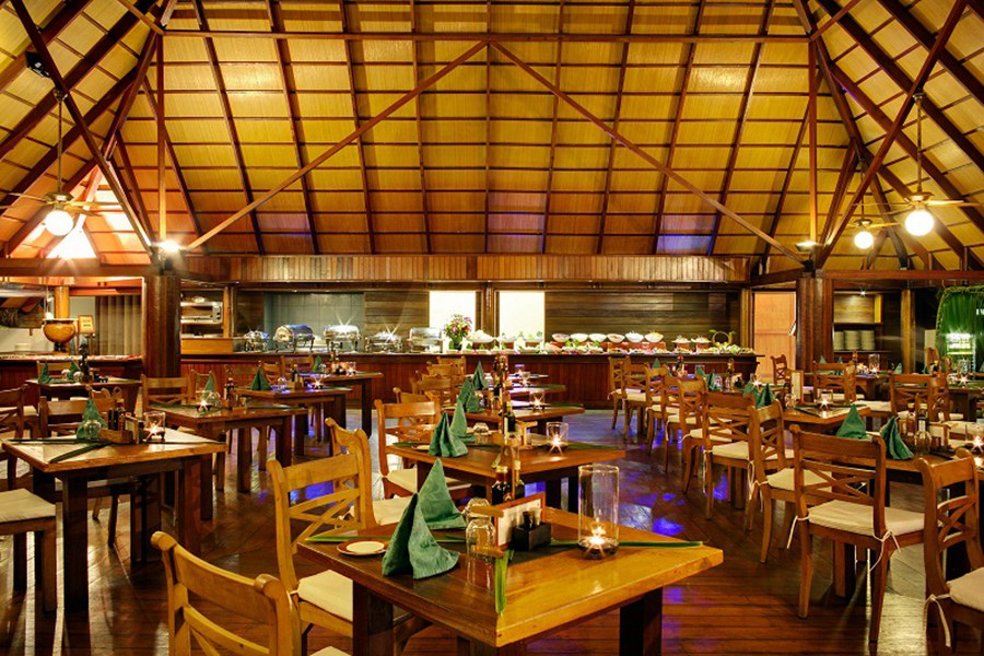 甘格西餐厅 - 主餐厅 -  Gangehi lsland Resort Restaurant