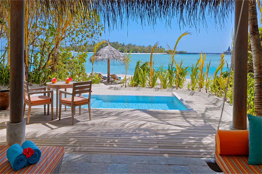 安纳塔拉笛古 - 日落海滩泳池别墅图片2 - Anantara Dhigu Resort & Spa Sunset Beach Pool Villa Photo 2