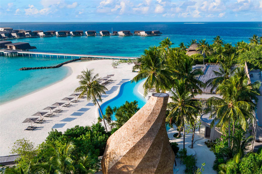 瑞吉 - 图书室图片1 - The St. Regis Maldives Vommuli Resort The Library Photo 1