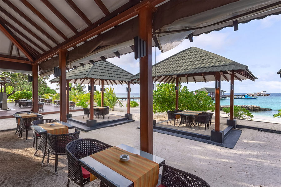 密度帕茹 - 咖啡餐吧图片1 - Adaaran Select Meedhupparu Maldives Café Mass Photo 1
