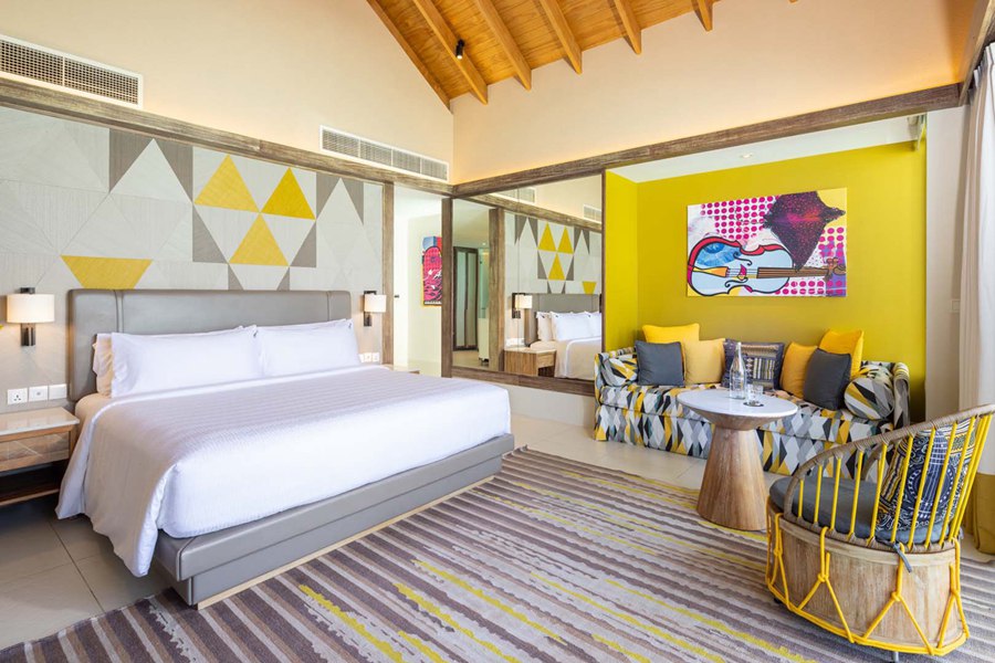 硬石 - 白金水上别墅图片4 - Hard Rock Hotel Maldives Platinum Overwater Villa Photo 4