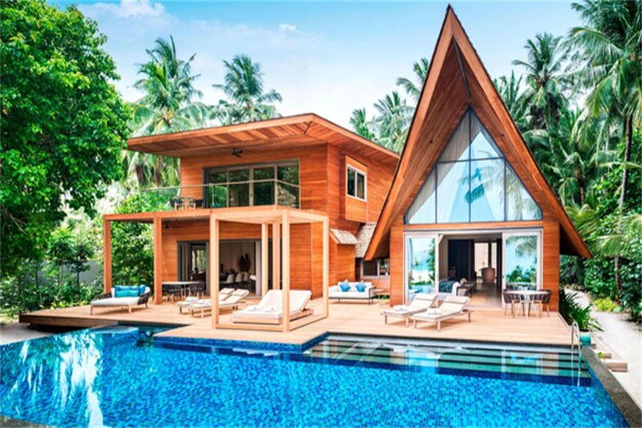 瑞吉 - 尼克博克别墅(双卧日落)图片1 - The St. Regis Maldives Vommuli Resort Knickerbocker Villa Photo 1