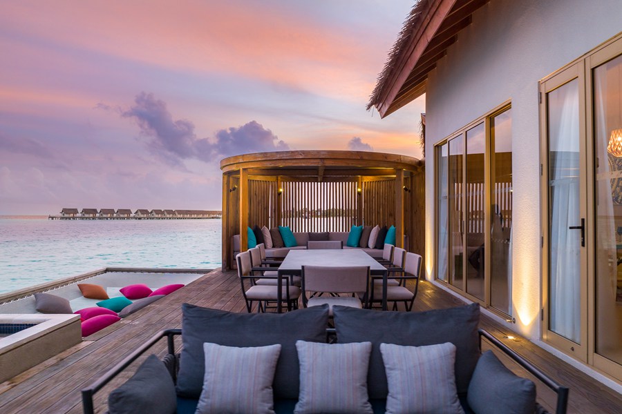 硬石 - 摇滚明星水上泳池别墅图片3 - Hard Rock Hotel Maldives Rock Star Pool Villa Photo 3