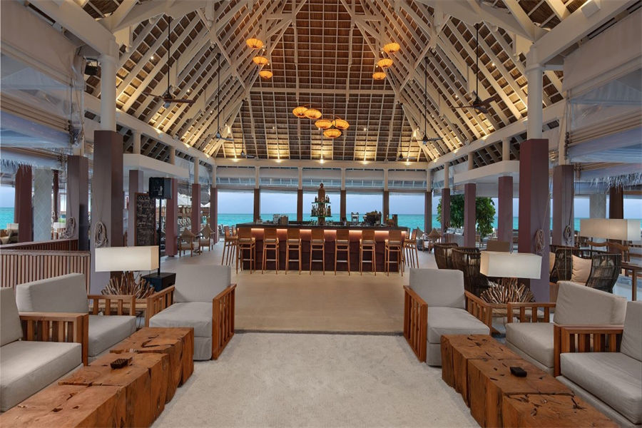 瑰宝 - 中心泳池吧图片2 - Heritance Aarah Maldives Luxury Resort Bandhi Bar Photo 2