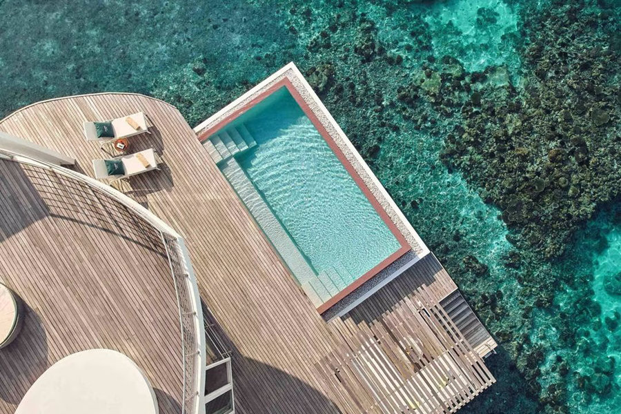 卓美亚 - 水上泳池别墅图片2 - Jumeirah Maldives Ohahali Island Water Villa with Pool Photo 2