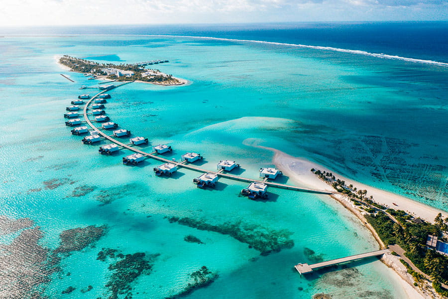 悦宜湾奢享马尔代夫度假村全景 - Hotel Riu Palace Maldivas Maldives Resort