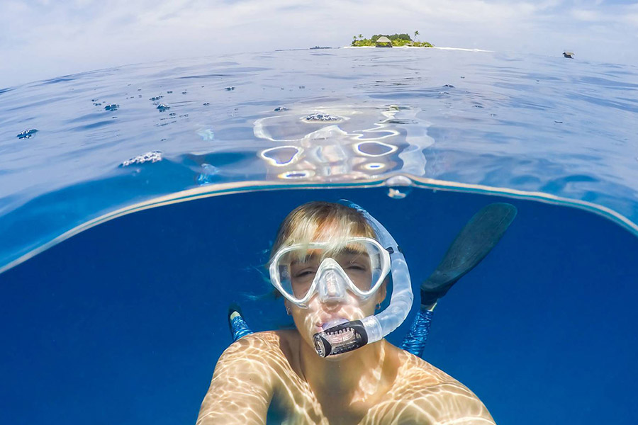 迪格瑞 - 浮潜图片3 - Nakai Dhiggiri Resort Snorkeling Photo 3