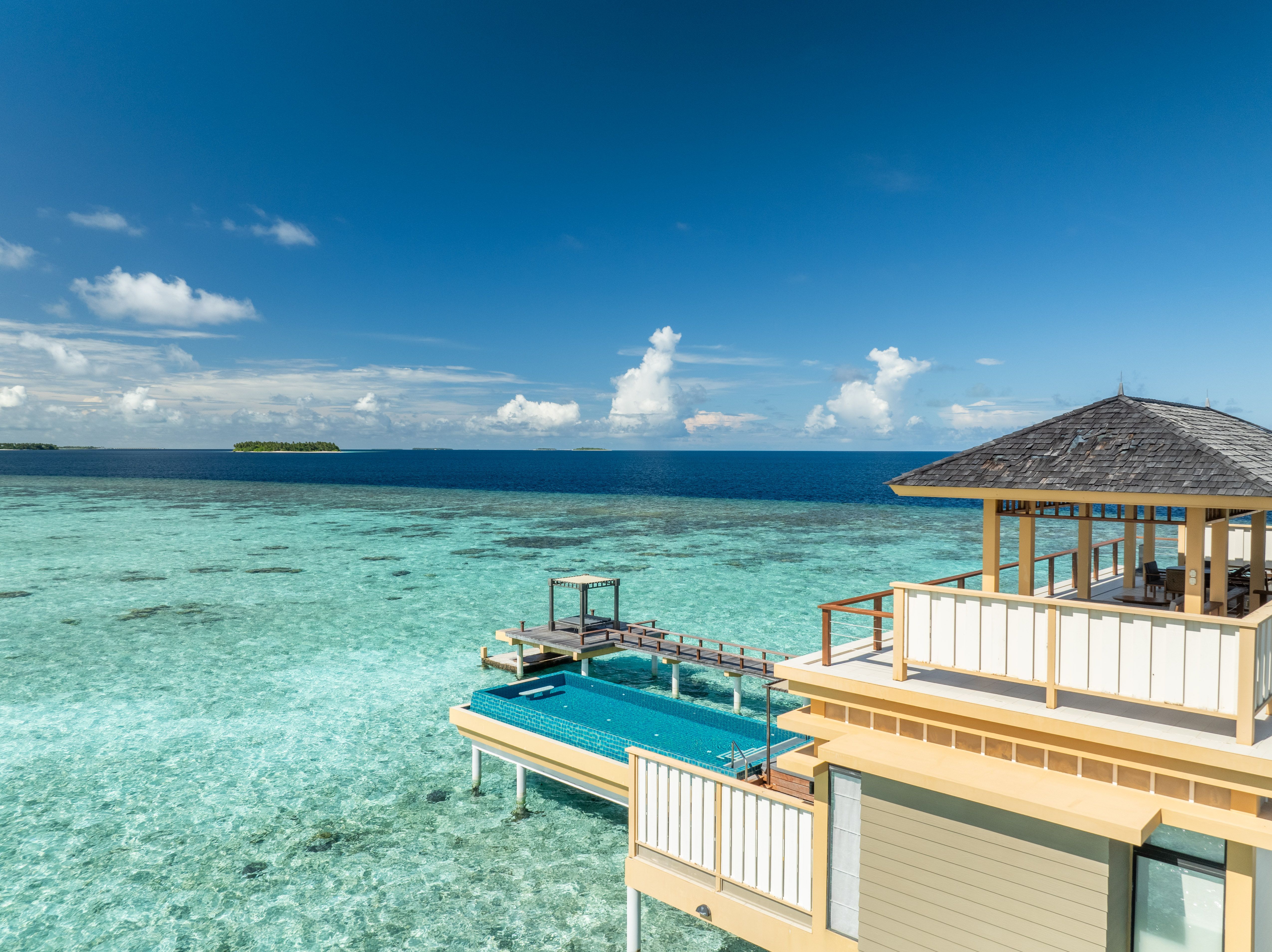 薇拉瓦鲁 - 豪华海洋泳池别墅图片2 - Angsana Velavaru Maldives Deluxe InOcean Pool Villa Photo 2