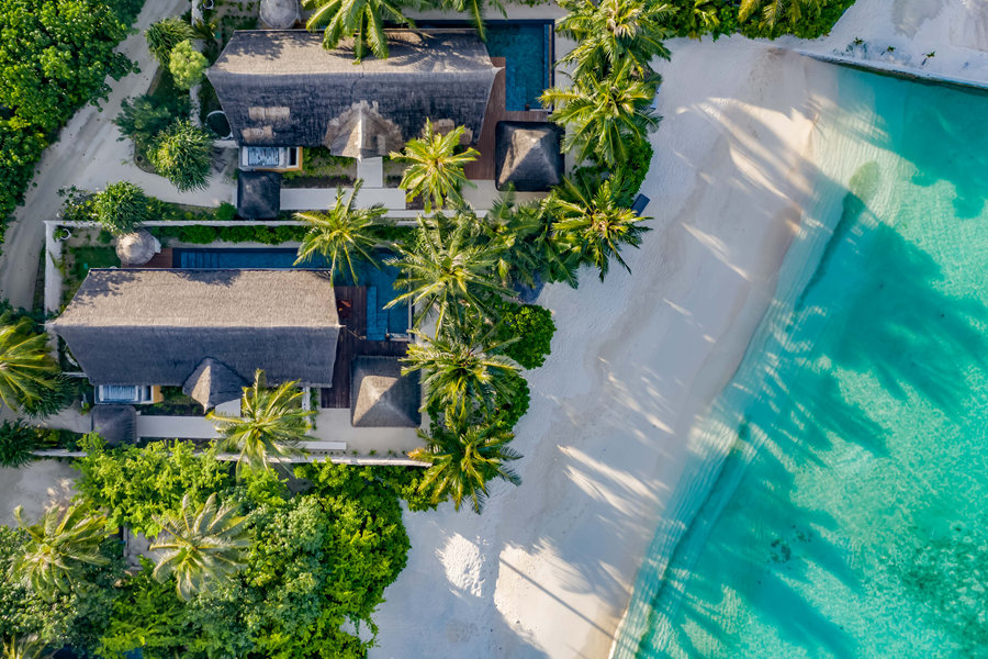 奥臻瑞泽铂丽富士 - 日落沙滩泳池别墅 图片1 - Ozen RESERVE Bolifushi Earth Pool Villa Sunset Photo 1