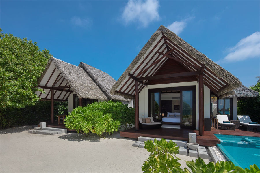 瑰宝 - 家庭沙滩泳池别墅图片1 - Heritance Aarah Maldives Luxury Resort Family Pool Beach Villa Photo 1