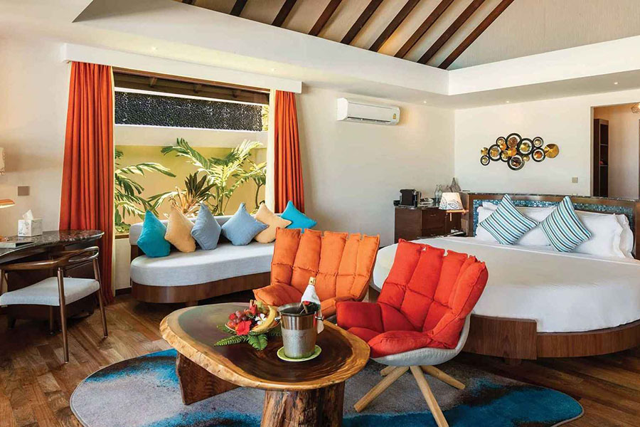 卡尼富士 - 两卧室日落家庭海滩泳池别墅图片4 - Atmosphere Kanifushi Maldives Two Bedroom Sunset Family Beach Villa with Pool Photo 4