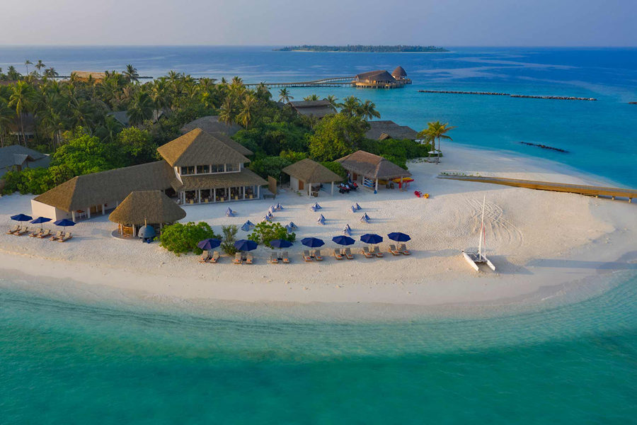 翡翠法鲁富士餐厅 - 海滩俱乐部烧烤餐厅 - Emerald Faarufushi Resort & Spa Restaurant