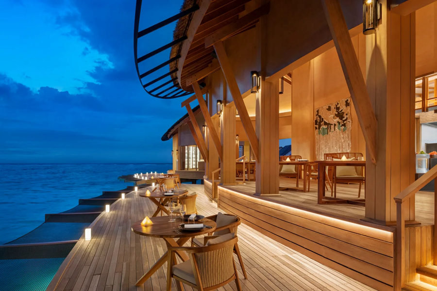 希尔顿阿明吉利 - 水上特色餐厅图片3 - Hilton Maldives Amingiri Resort & SPA Origin Photo 3