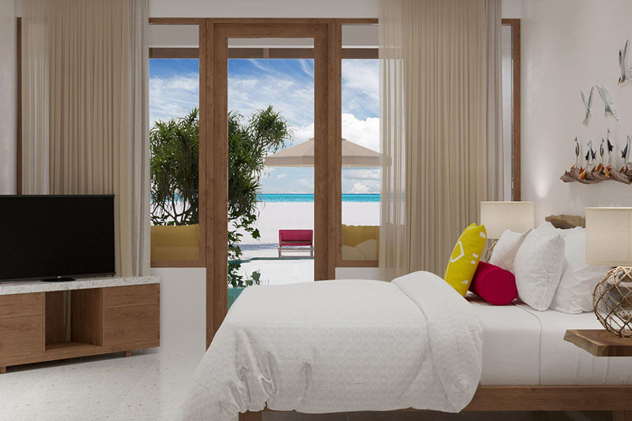 奥露哈林吉利 - 两卧室海滩套房 - 带泳池图片2 - OBLU NATURE HelenGeli Two Bedroom Beach Suite with Pool Photo 2