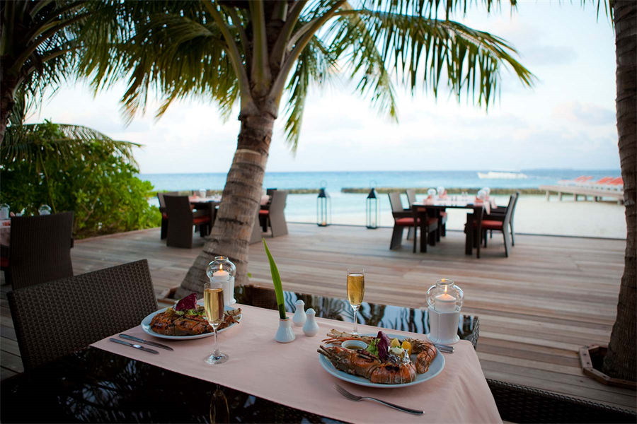 库拉玛蒂 - 烧烤餐厅图片1 - Kuramathi Resort Maldives Island Barbeque Photo 1