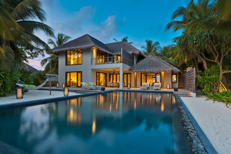 都喜天阙 - 双卧沙滩泳池住宅图片1 - Dusit Thani Maldives Two Bedrooms Beach Pool Residence Photo 1