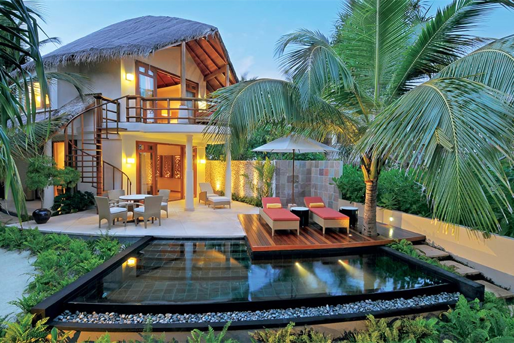 哈拉薇利 - 双层沙滩别墅（双卧）图片1 - Constance Halaveli Resort Maldives Double Storey Beach Villa Photo 1