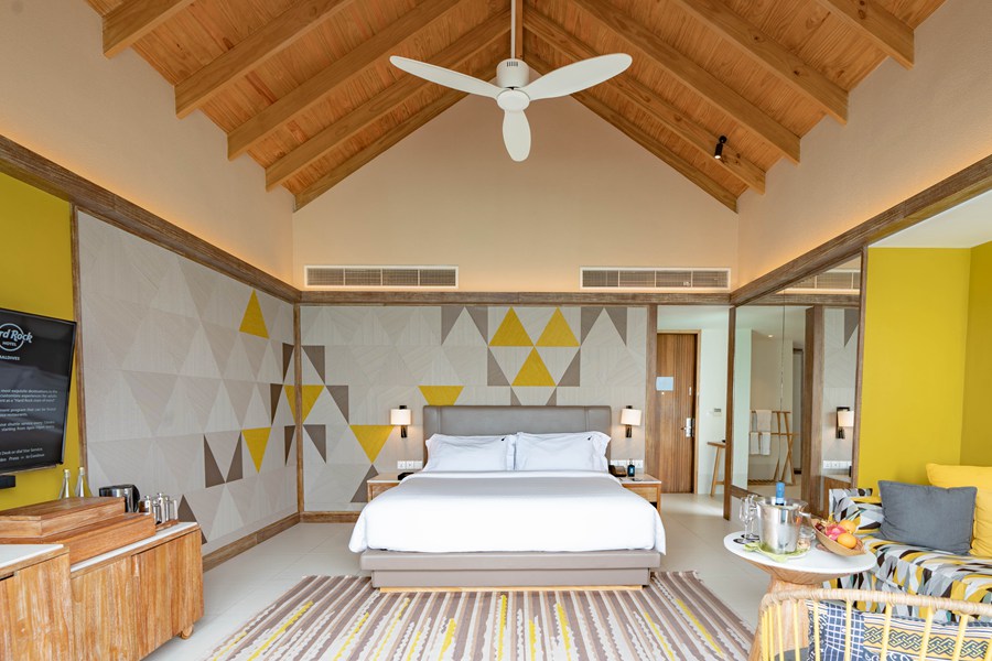 硬石 - 钻石水上泳池别墅图片4 - Hard Rock Hotel Maldives Diamond Overwater Pool Villa Photo 4