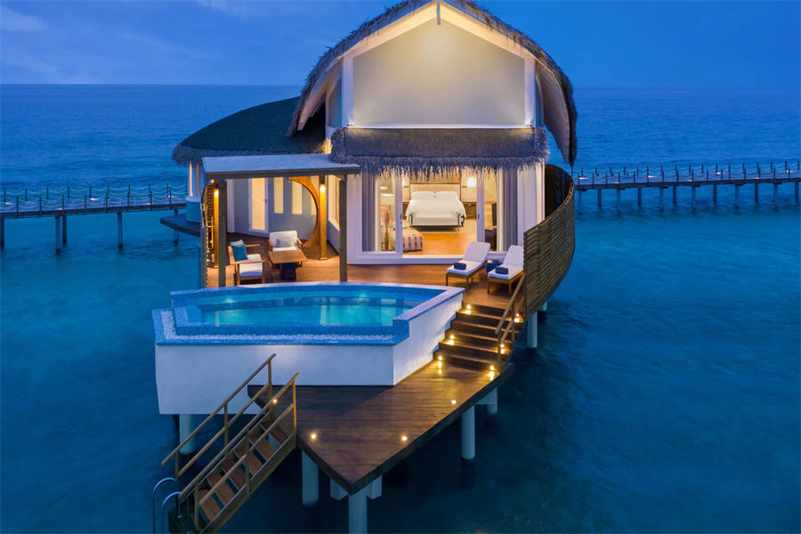 JW万豪 - 水上泳池别墅（日出）图片4 -  JW Marriott Maldives Resort & Spa Overwater Pool Villa （Sunrise） Photo 4
