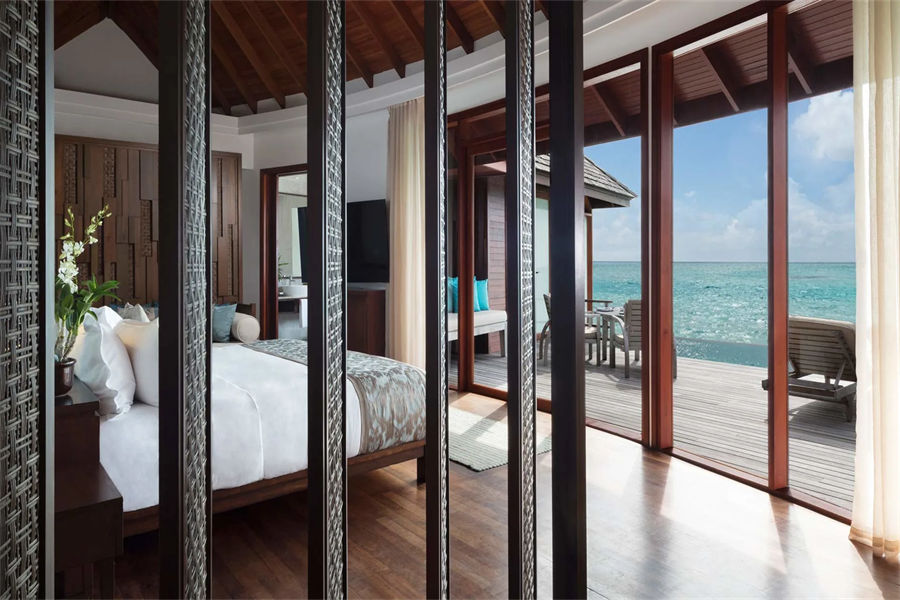 安纳塔拉笛古 - 日落水上泳池套房图片4 - Anantara Dhigu Resort & Spa Sunset Over Water Pool Suite Photo 4