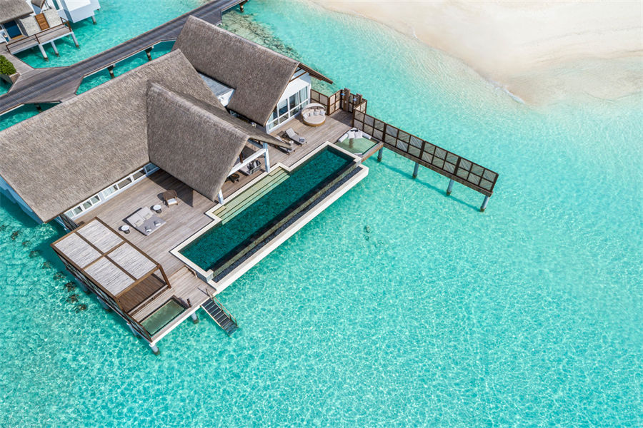 四季兰达吉拉瓦鲁 - 日出/日落双卧水上套房图片2 - Four Seasons Landaa Giraavaru Sunrise/Sunset Two-Bedroom Water Suite Photo 2