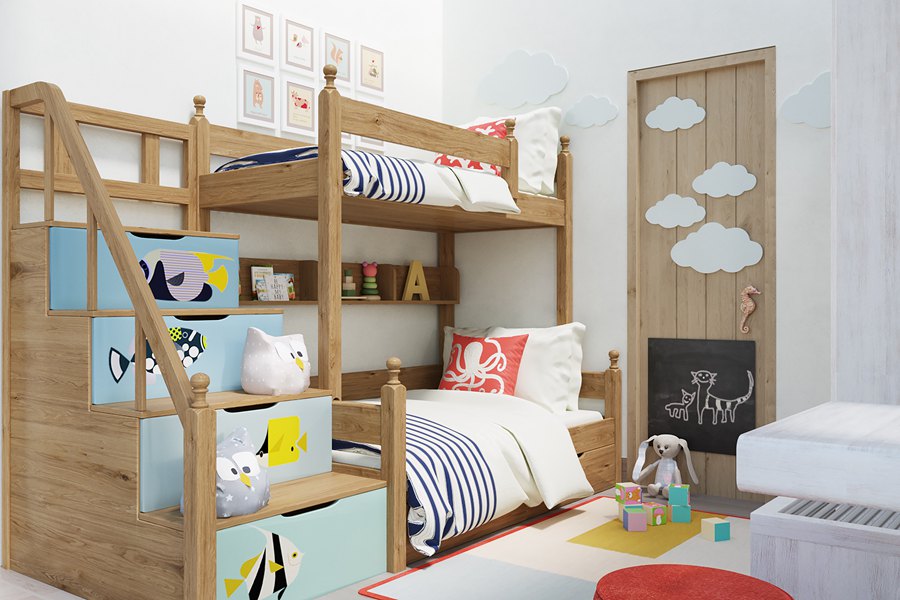 奥露艾拉富士 - 豪华家庭海景房（双卧）图片1 -  OBLU XPERIENCE Ailafushi Ocean View Family Two Bedroom Photo 1