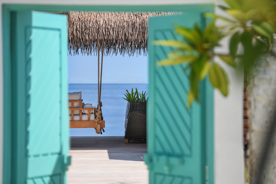 华尔道夫 - 高级礁湖泳池别墅（双床）图片1 - Waldorf Astoria Maldives Ithaafushi  Two Queen Bedded Grand Reef Villa with Pool Photo 1