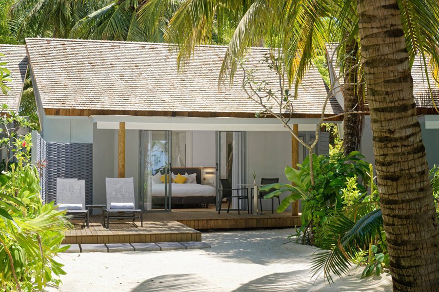 奥瑞格马富士瓦鲁 - 沙滩别墅图片2 - Outrigger Maldives Maafushivaru Resort Beach Villa Photo 2