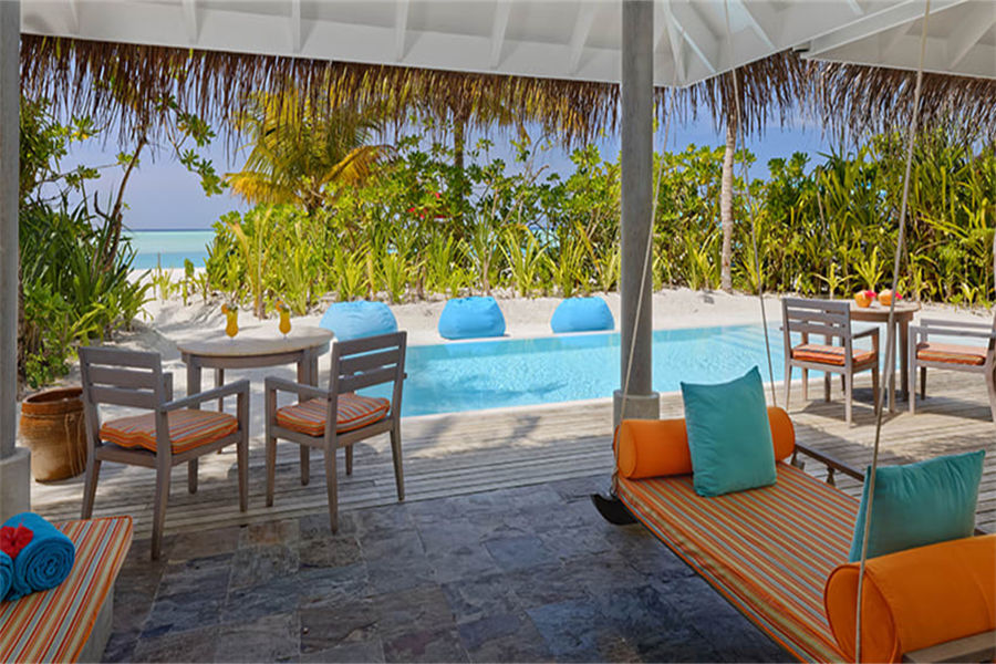 安纳塔拉笛古 - 双卧室家庭泳池别墅图片4 - Anantara Dhigu Resort & Spa Two Bedroom Family Pool Villa Photo 4