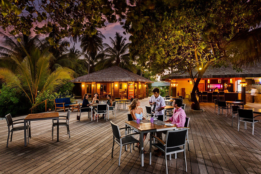 蜜月 - 摇滚热餐厅图片1 -  Meeru Island Resort Hot Rock Photo 1
