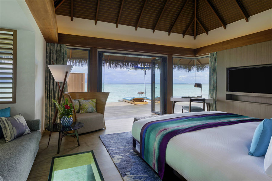 铂尔曼  - 海洋别墅图片2 - Pullman Maldives Maamutaa Resort Ocean Villa Photo 2