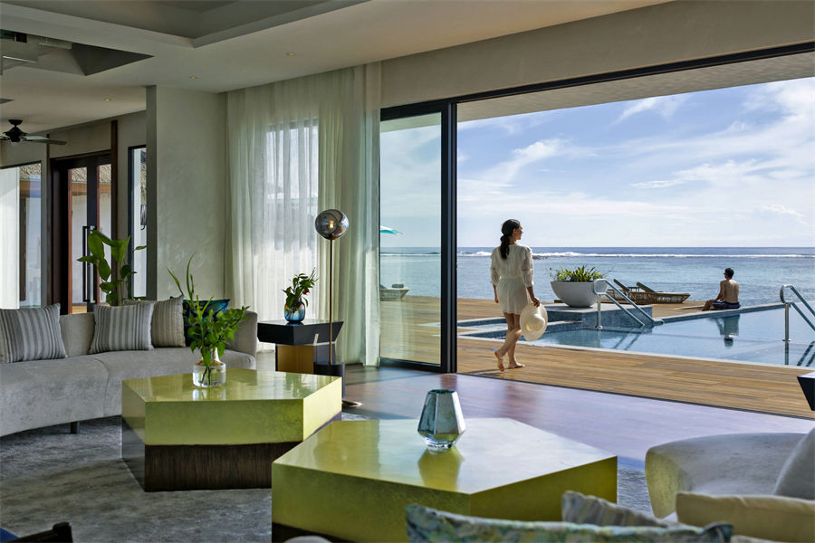 铂尔曼  - 皇家套房(三卧)图片4 - Pullman Maldives Maamutaa Resort Royal Suite Photo 4