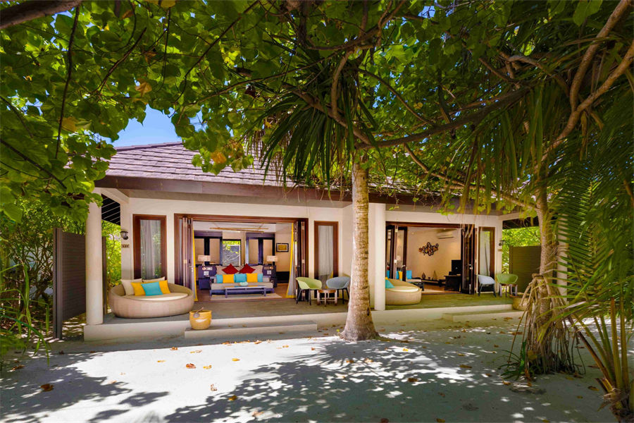 卡尼富士 - 双卧日落家庭海滩别墅图片1 - Atmosphere Kanifushi Maldives Two Bedroom Sunset Family Beach Villa Photo 1