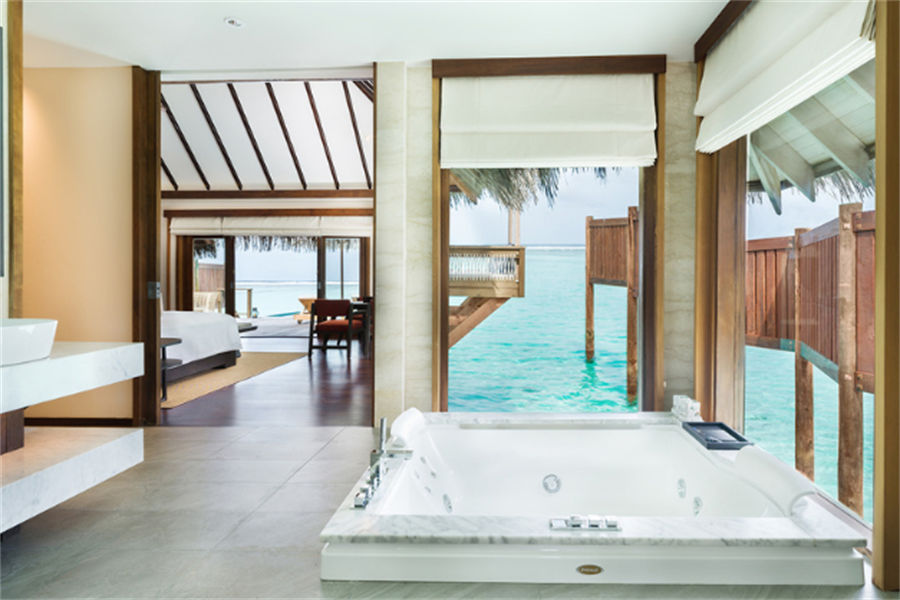 港丽 - 顶级水上泳池别墅图片2 - Conrad Maldives Rangali lsland Premier Water Villa With Pool Photo 2